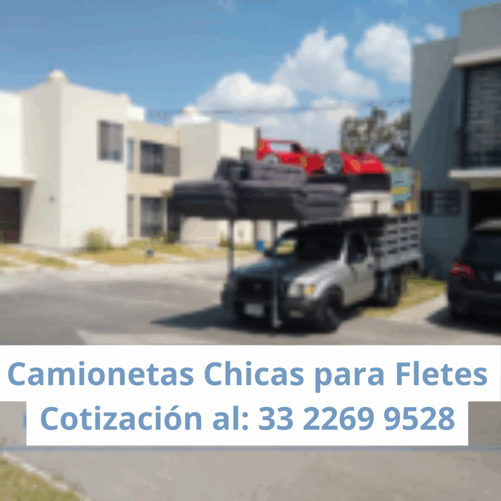Camionetas Chicas Fletes